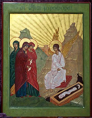 Icon of the Resurrection by Suzanne Schleck